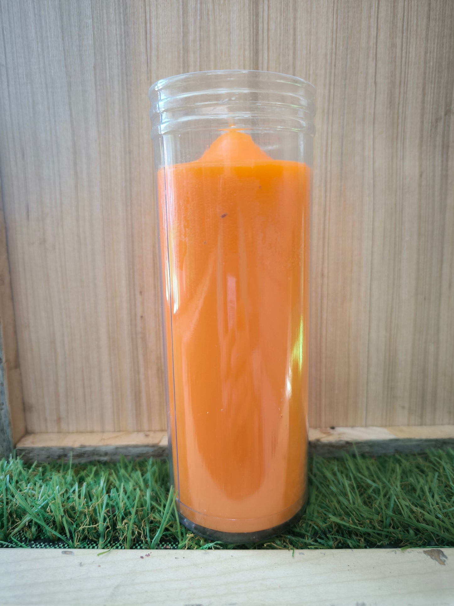 Velón Liso Naranja