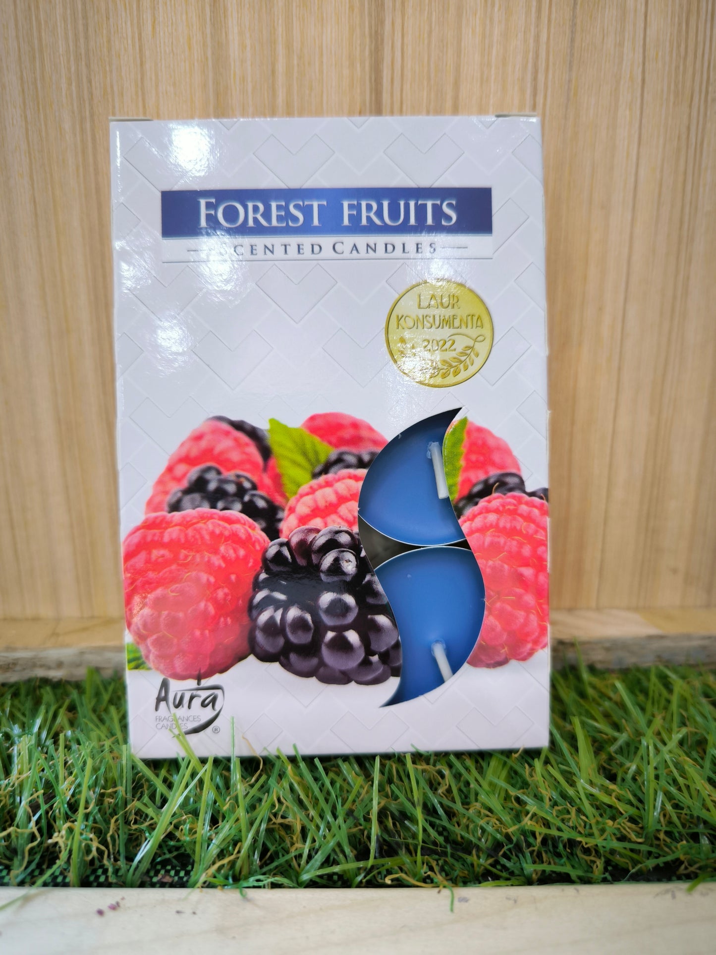 Velas De Té 6 Und Frutos Del Bosque