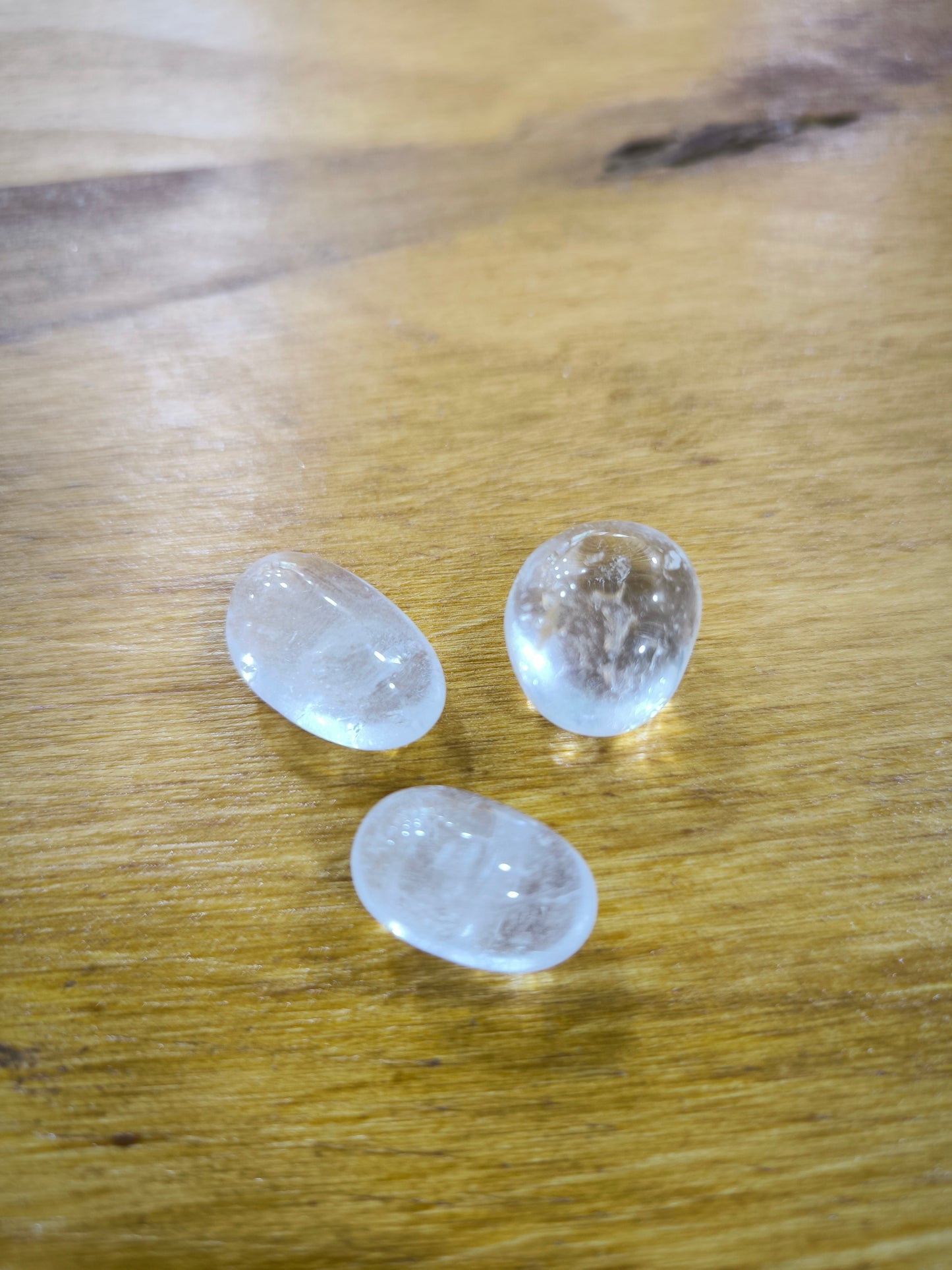 Mineral Rodado De Cuarzo Cristal