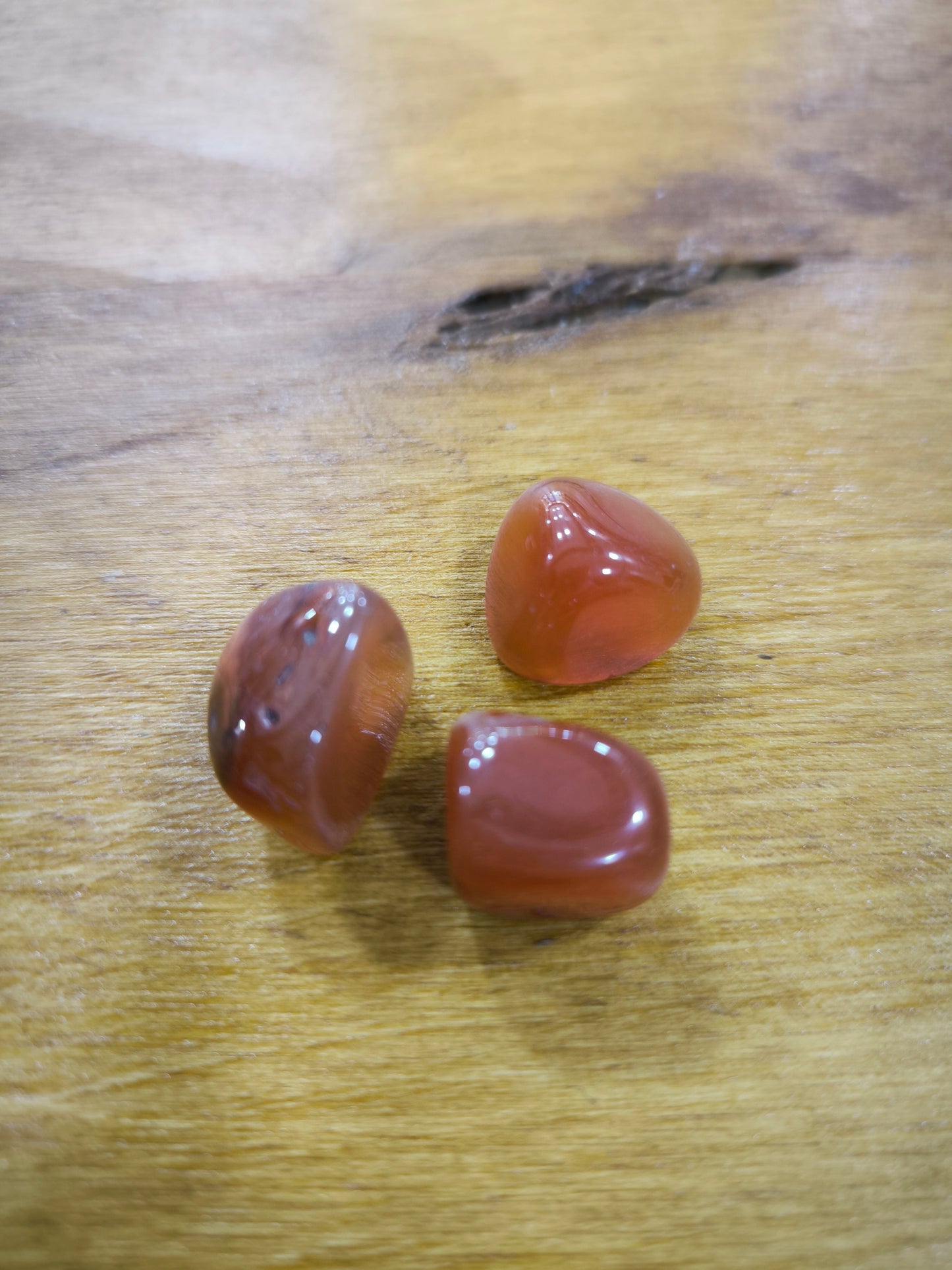 Mineral Rodado De Ágata Carneola