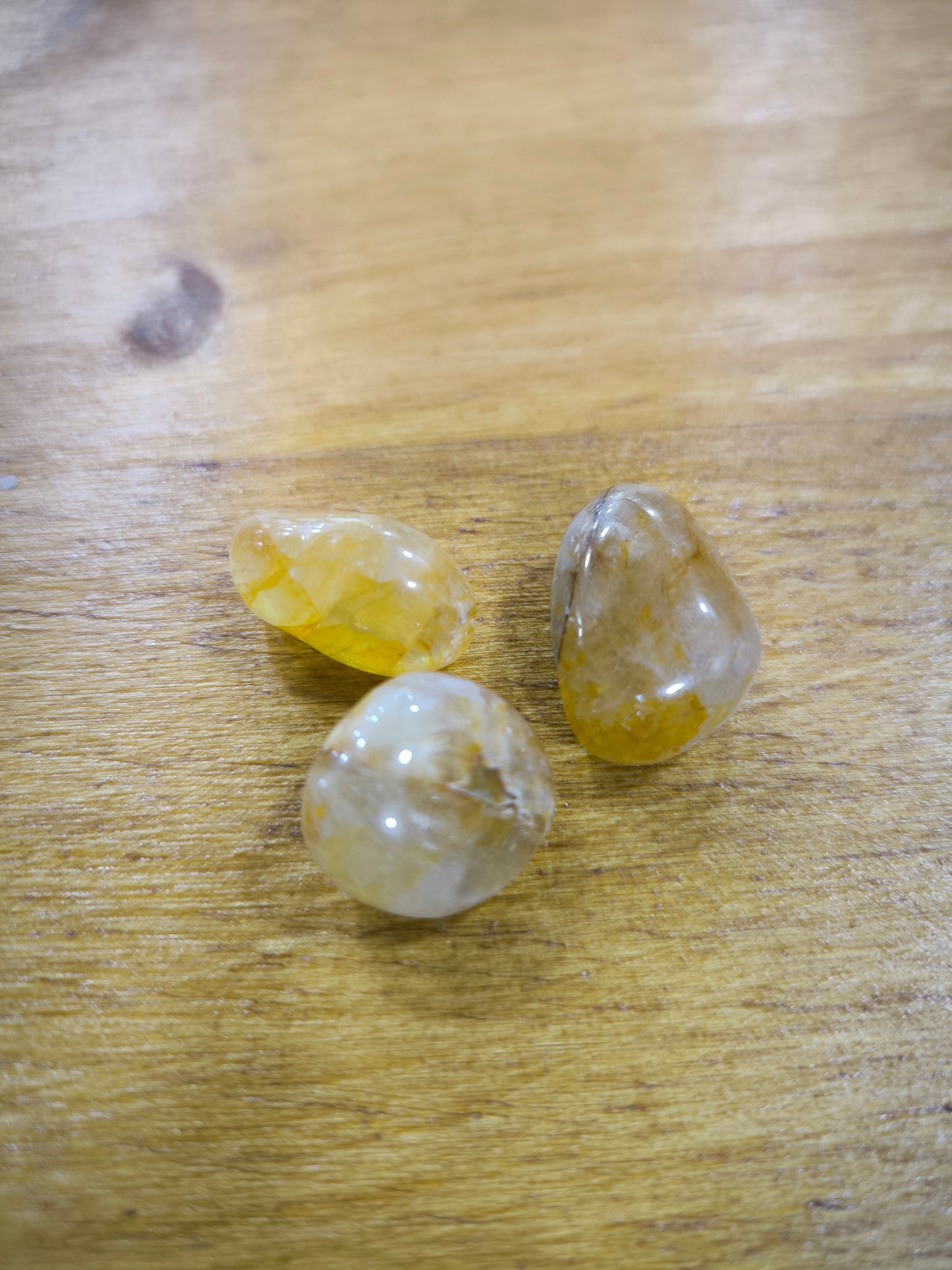 Mineral Rodado De Cuarzo Citrino