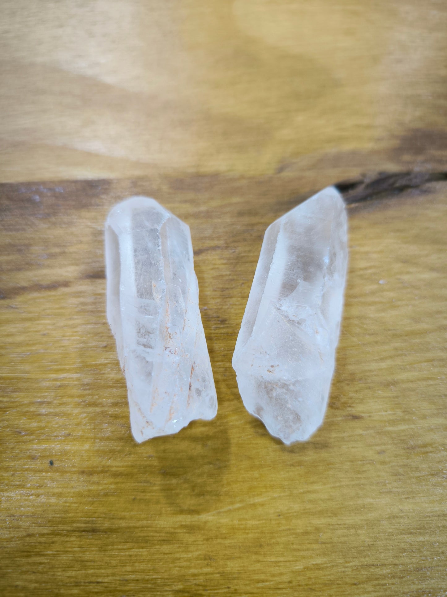 Mineral En Bruto De Puntas De Cuarzo
