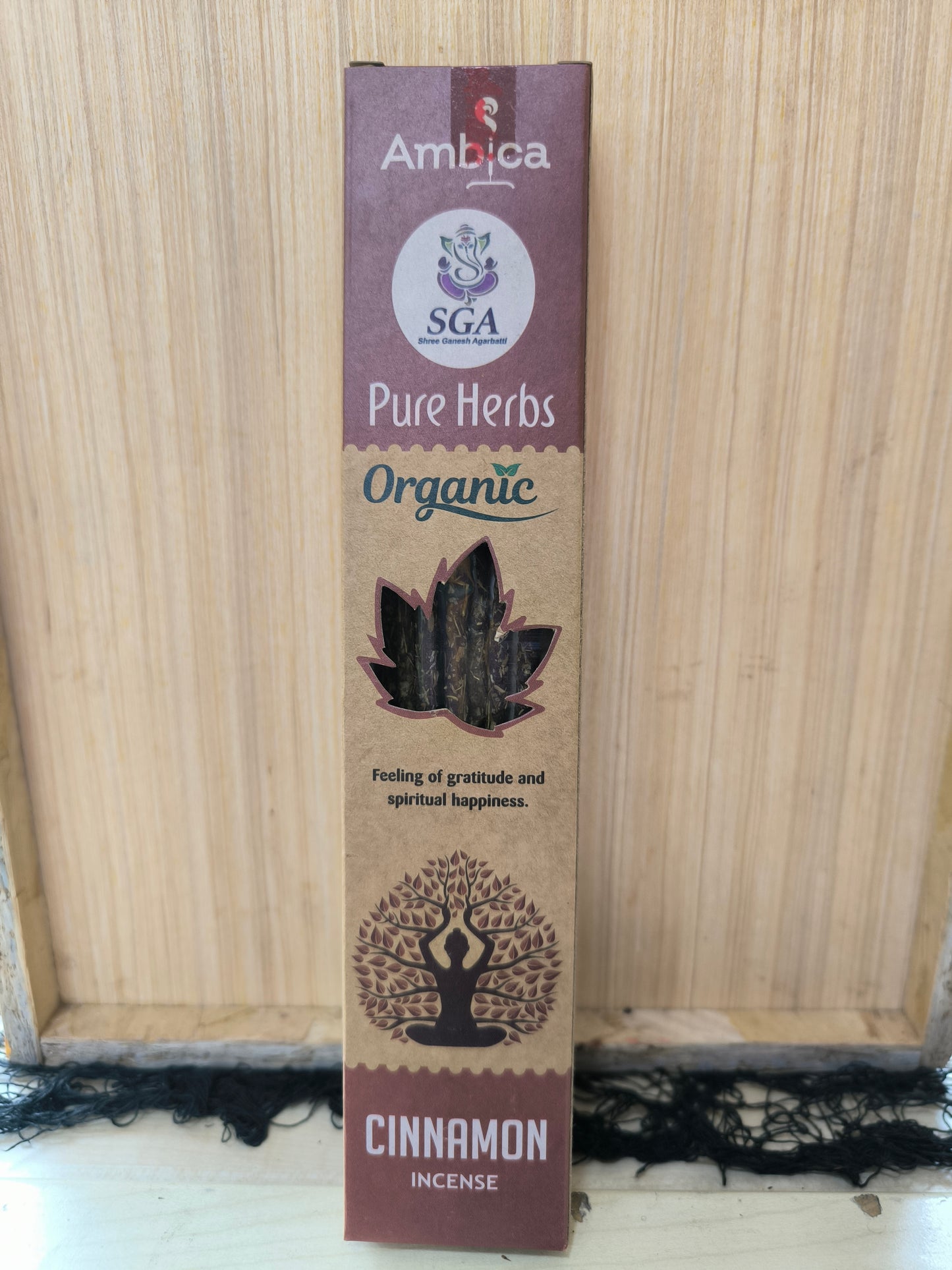 Incienso Orgánico De Canela