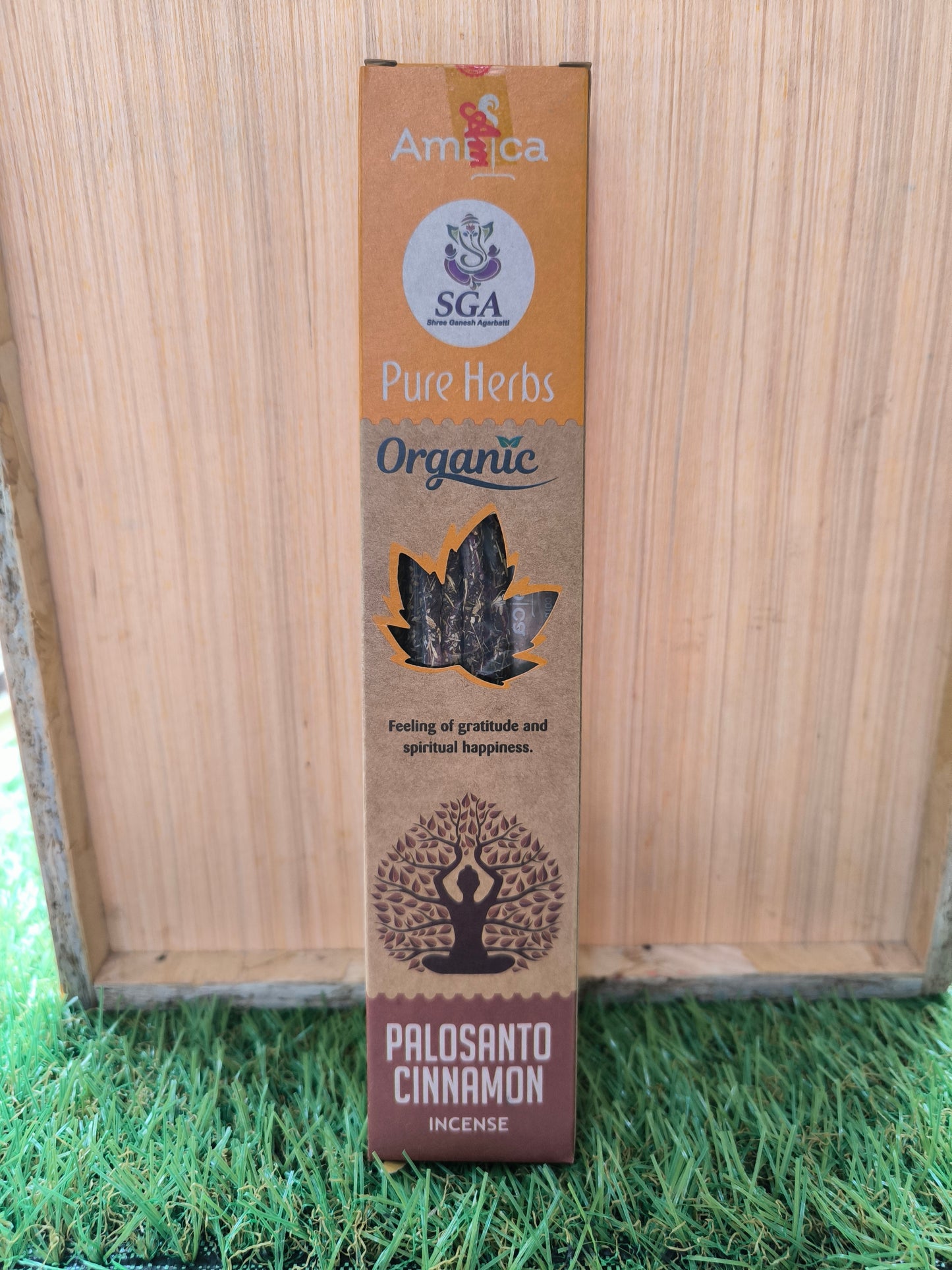 Incienso Orgánico De Palo Santo Y Canela