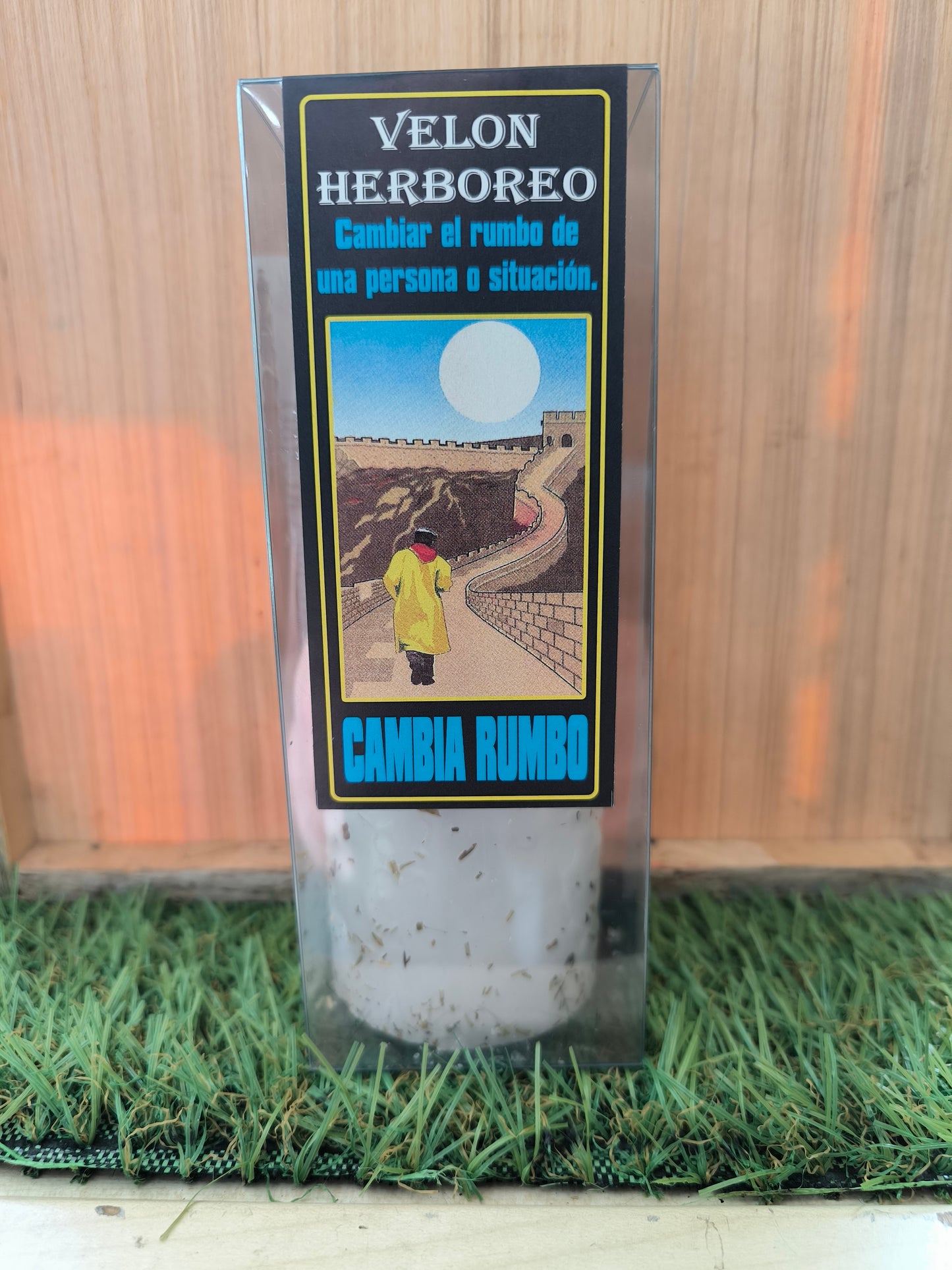 Velón Herbóreo Ritual Cambia Rumbo