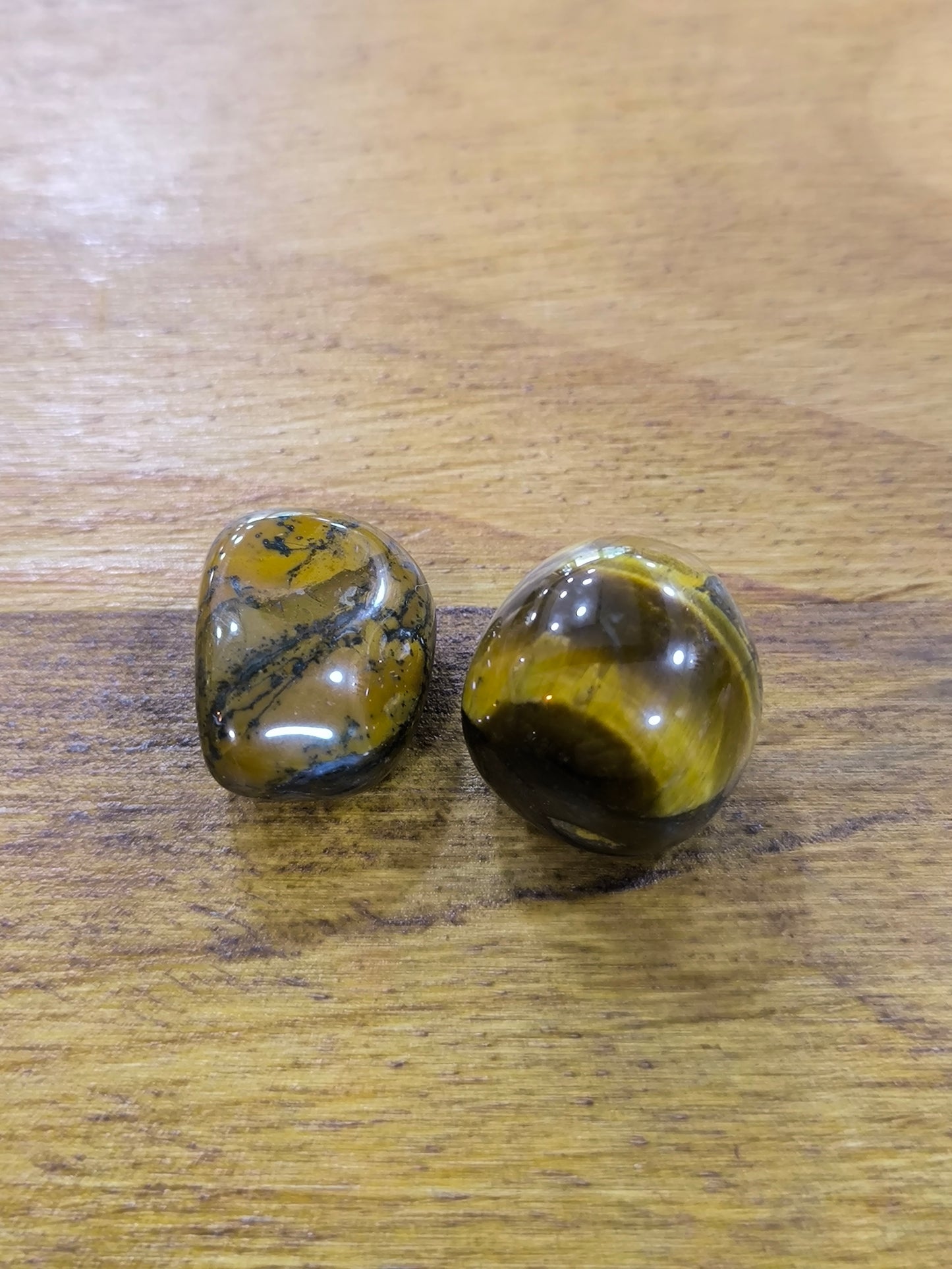 Mineral Rodado De Ojo De Tigre