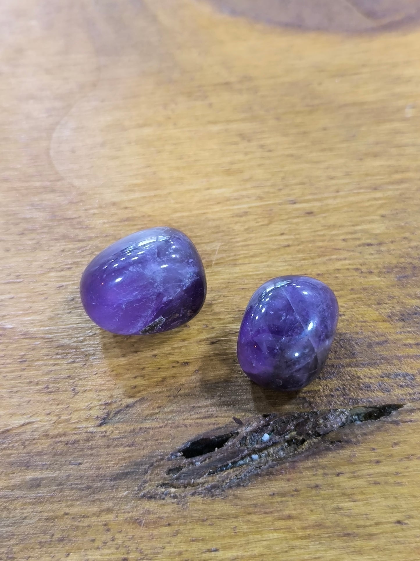 Mineral Rodado De Amatista