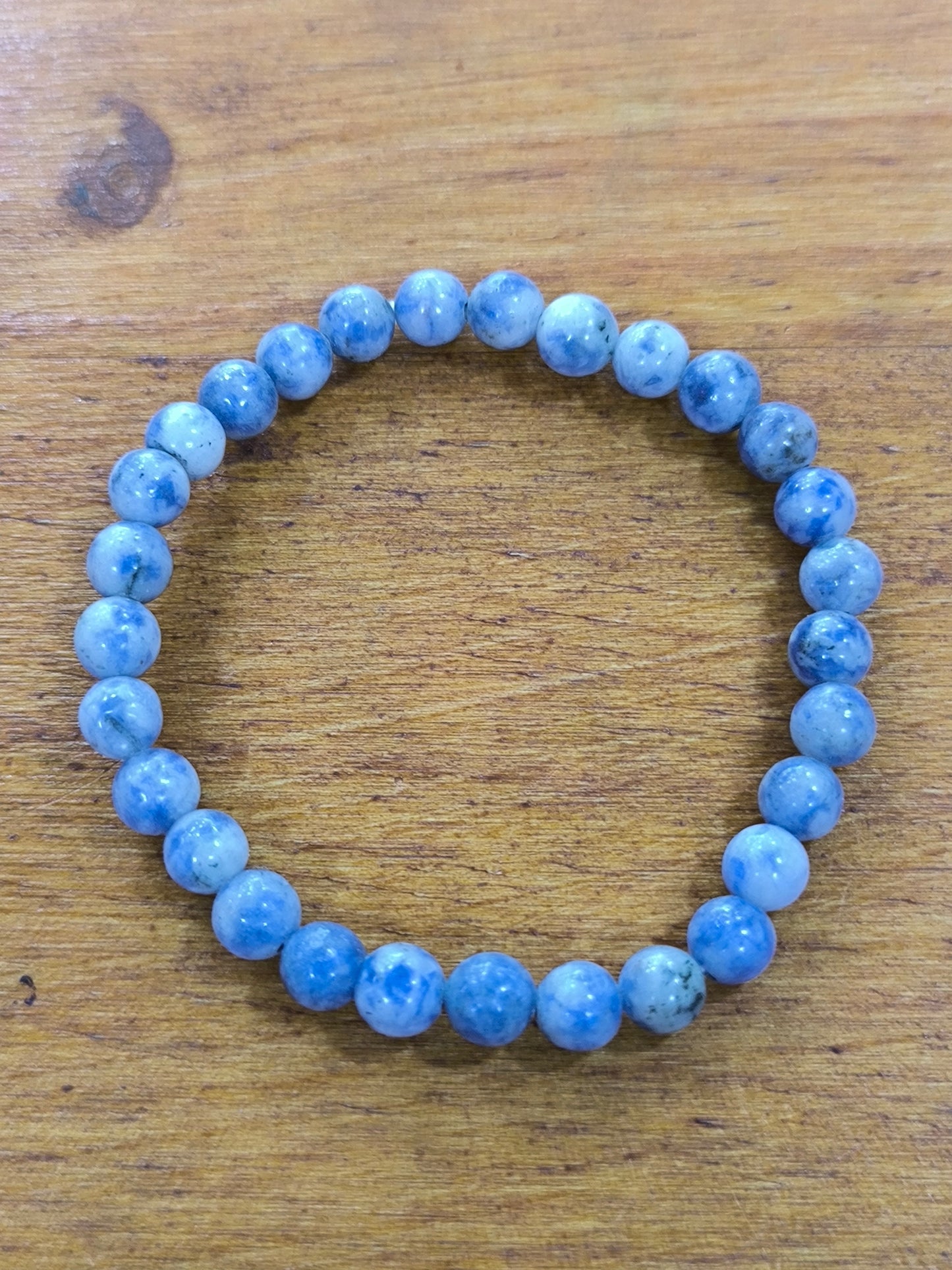 Pulsera Mineral De Sodalita