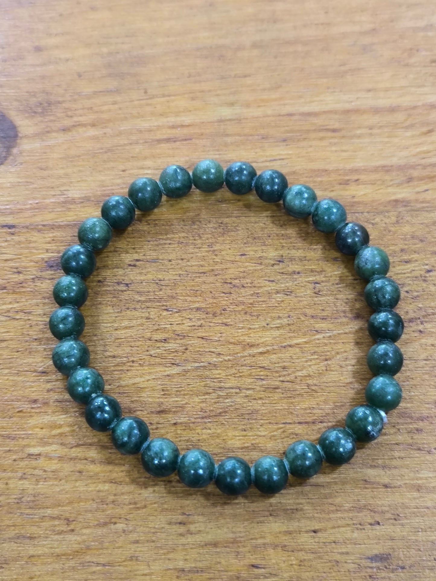 Pulsera Mineral De Jade Africano
