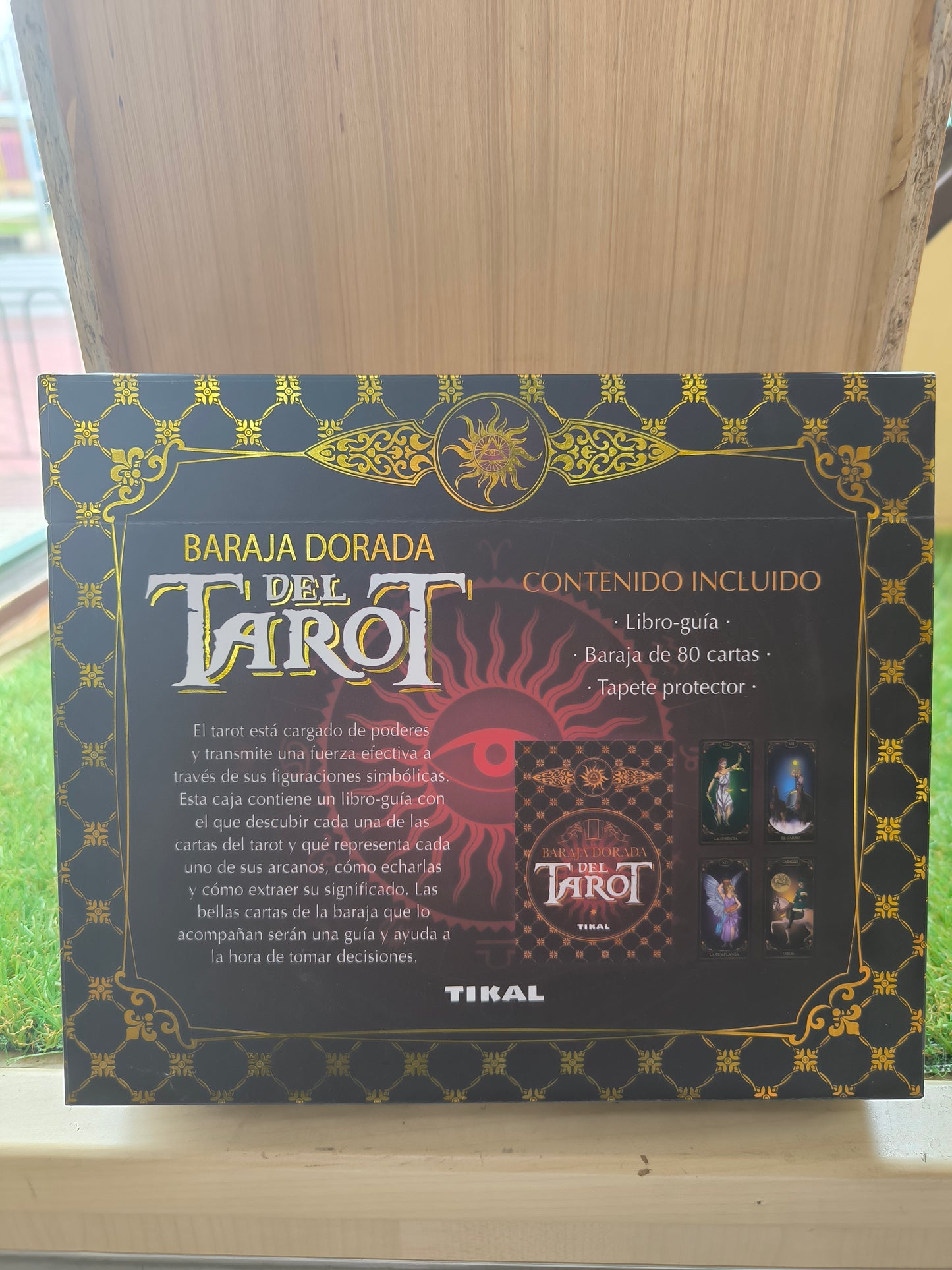 Baraja Dorada De Cartas Del Tarot