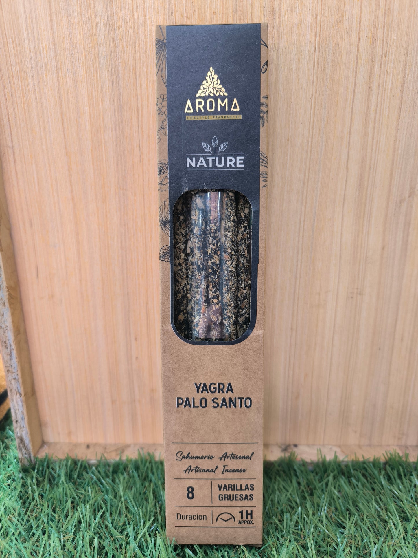 Incienso Orgánico De Palo Santo Y Yagra