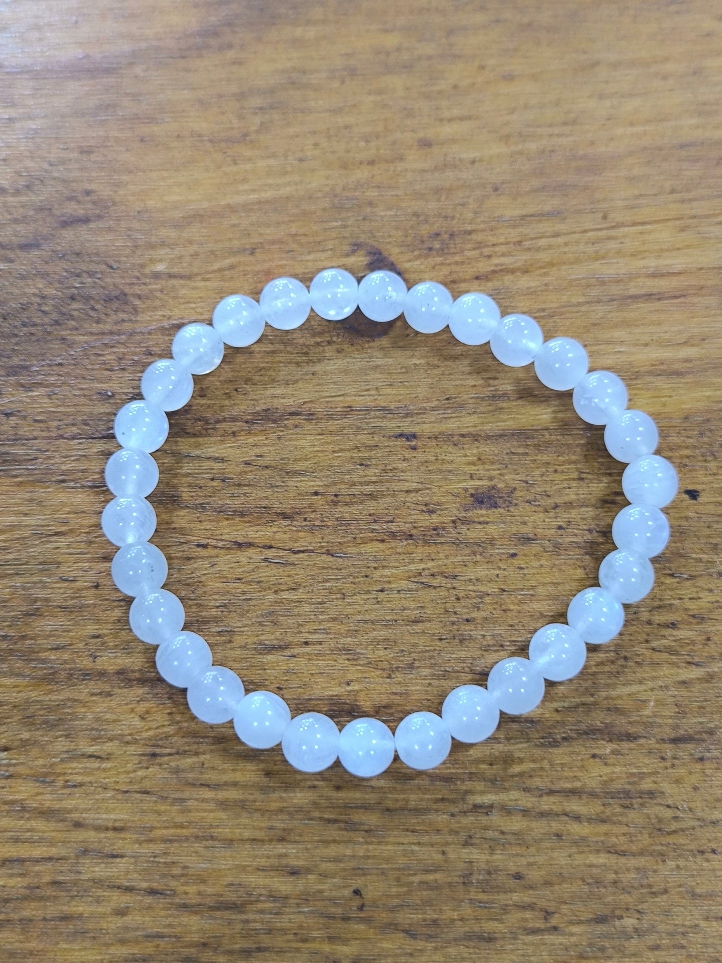 Pulsera Mineral De Piedra Luna