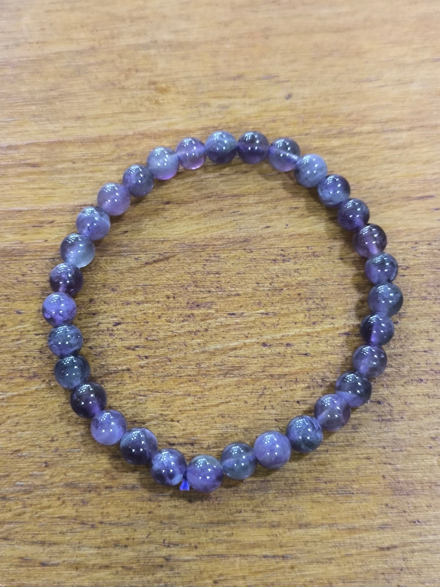 Pulsera Mineral De Amatista