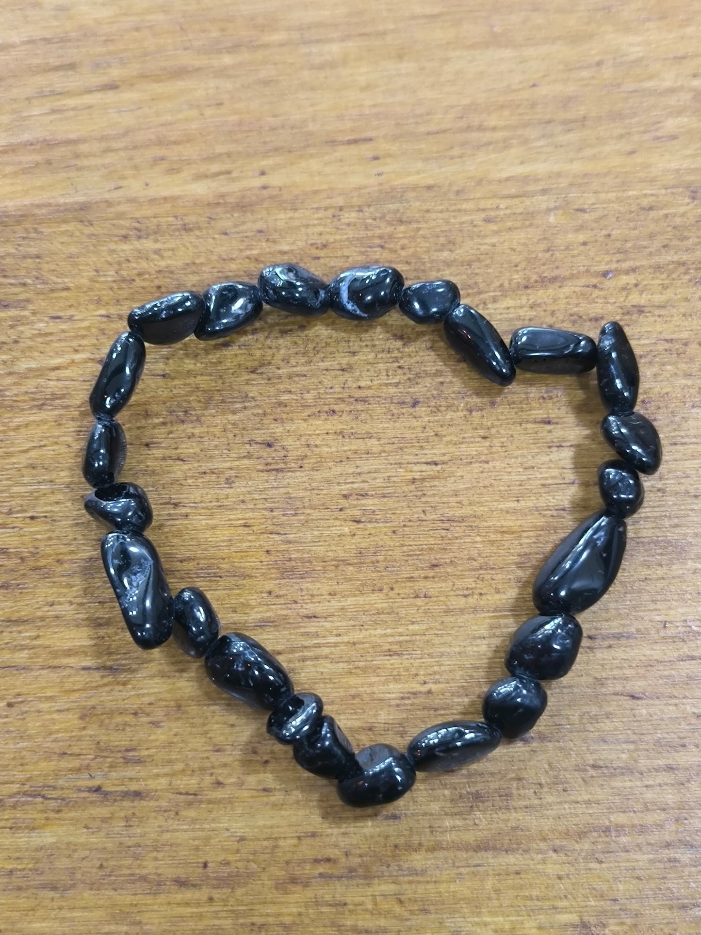 Pulsera Mineral De Turmalina