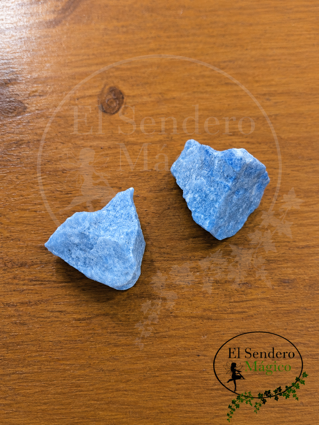 Mineral En Bruto De Cuarzo Azul