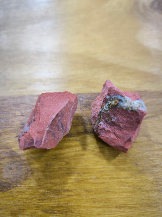 Mineral En Bruto De Jaspe Rojo