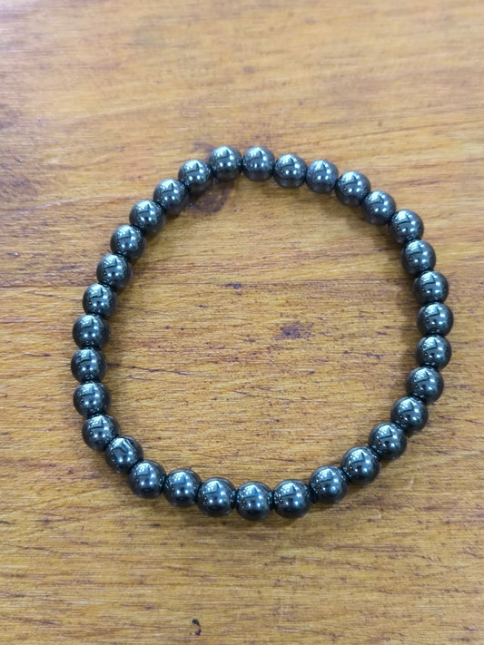Pulsera Mineral De Hematite