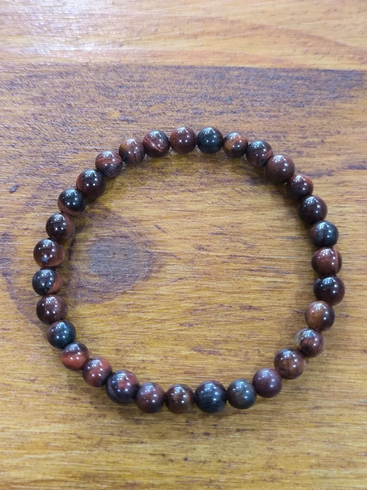 Pulsera Mineral De Ojo De Buey