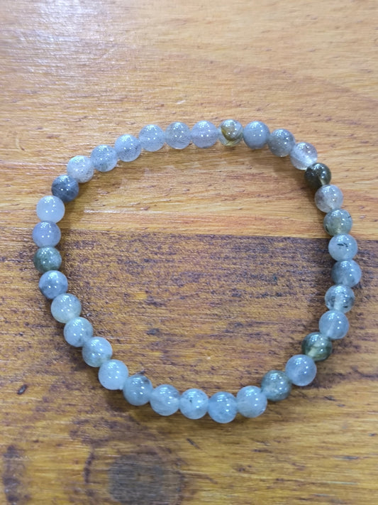 Pulsera Mineral De Labradorita