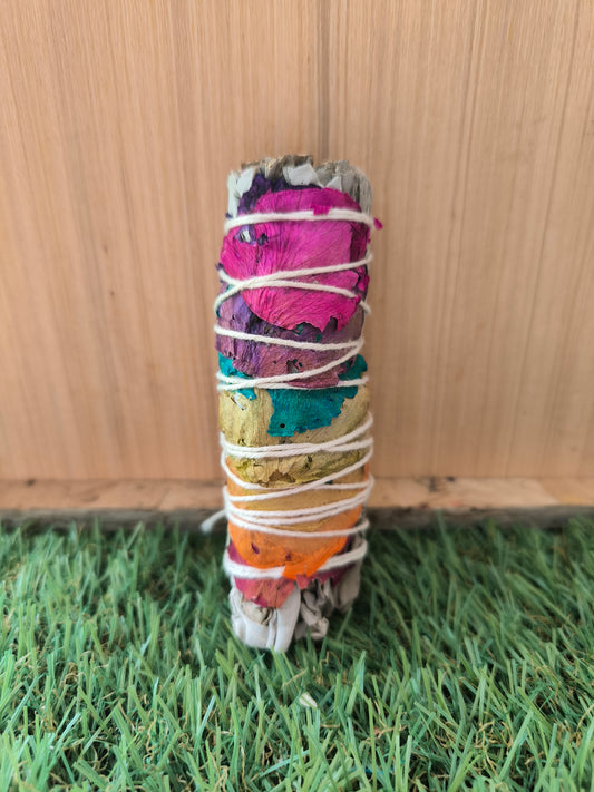 Sahumerio De Salvia Blanca Y 7 Chakras