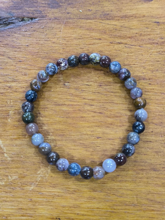 Pulsera Mineral De Pietersita