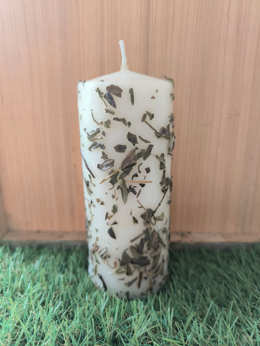 Velón Herbóreo Ritual Arcángel San Miguel