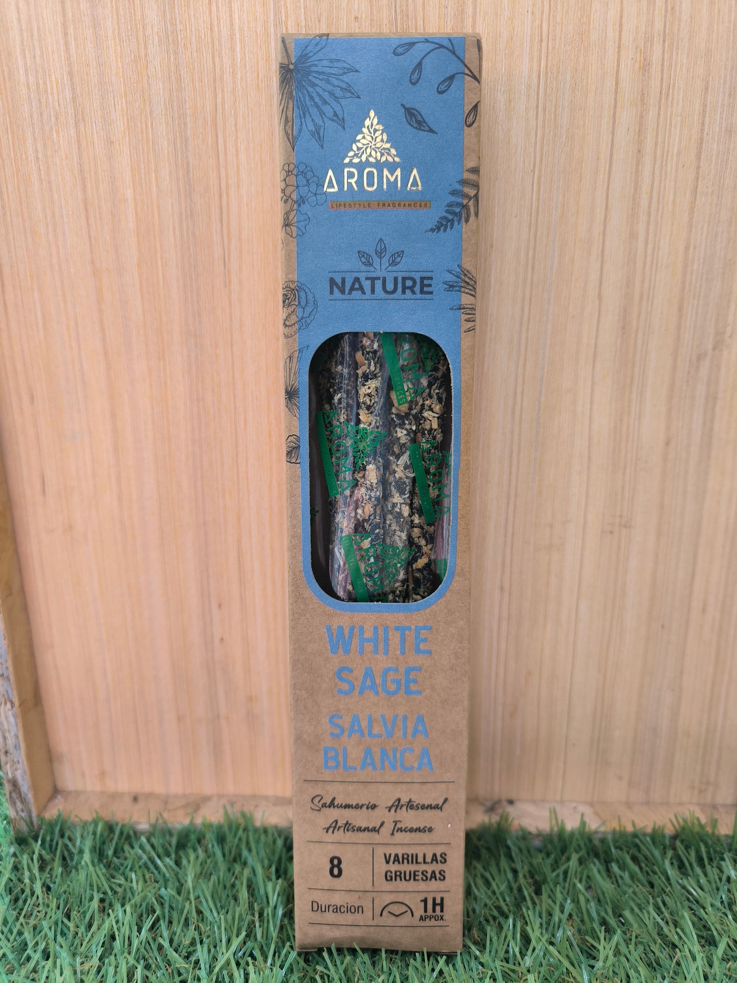 Incienso Orgánico De Salvia Blanca