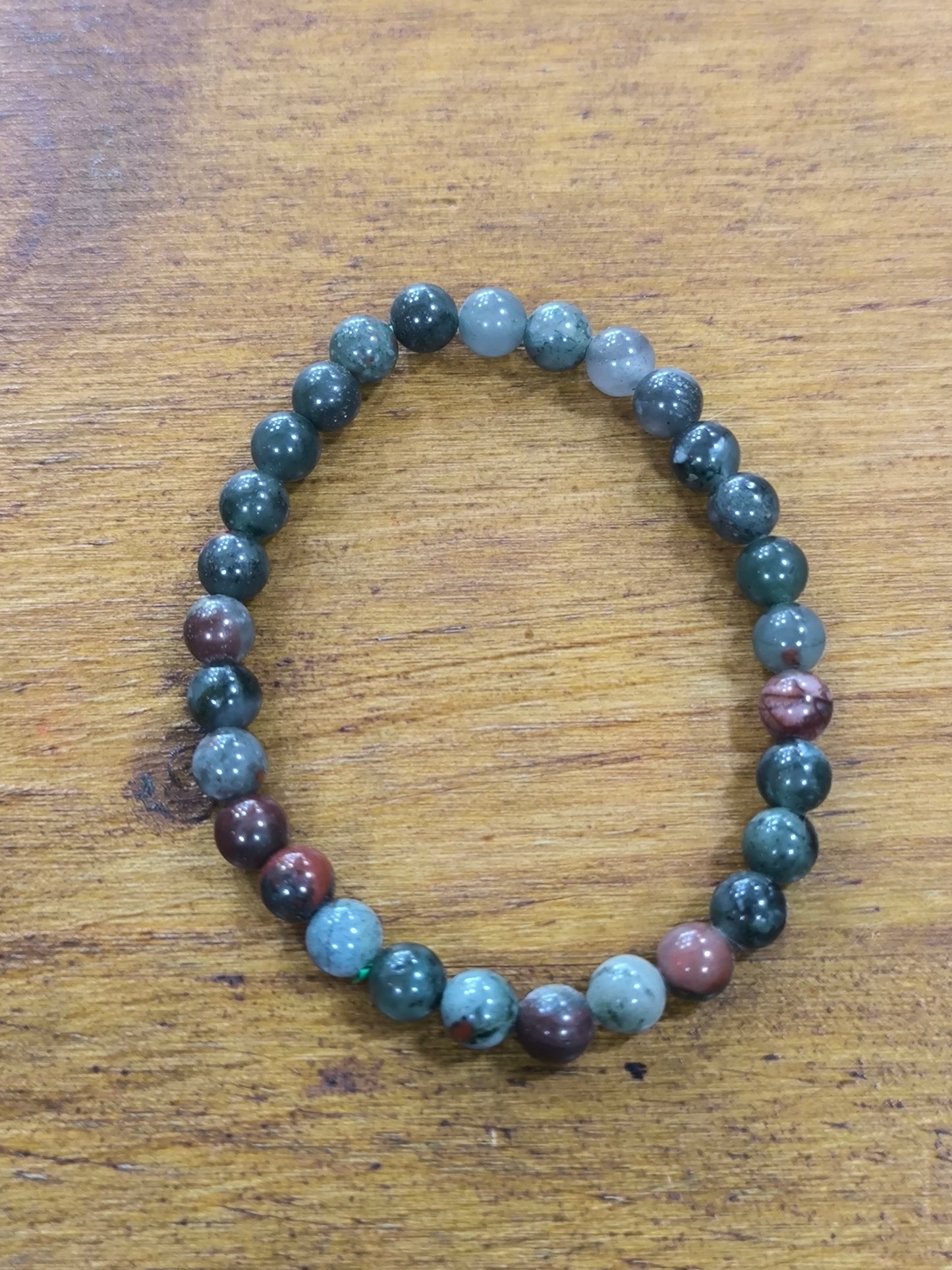 Pulsera Mineral De Heliótropo