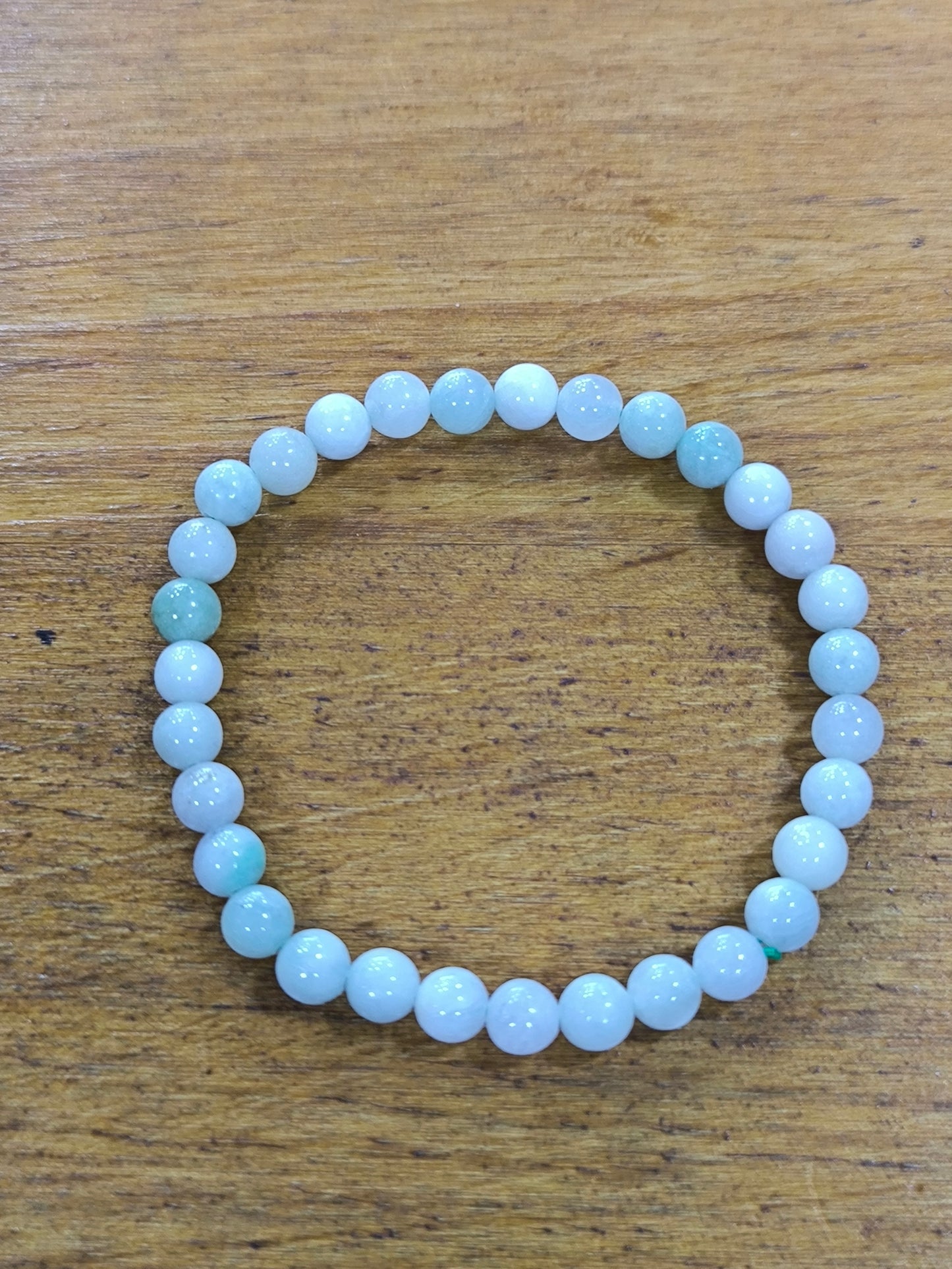 Pulsera Mineral De Jade Imperial