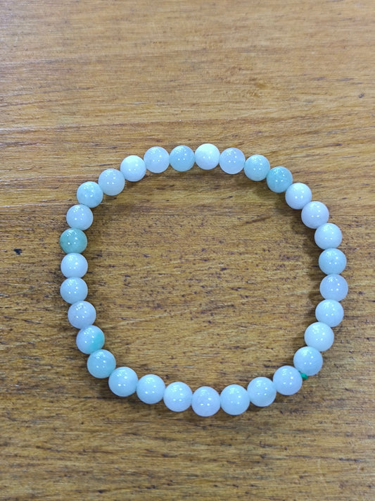 Pulsera Mineral De Jade Imperial