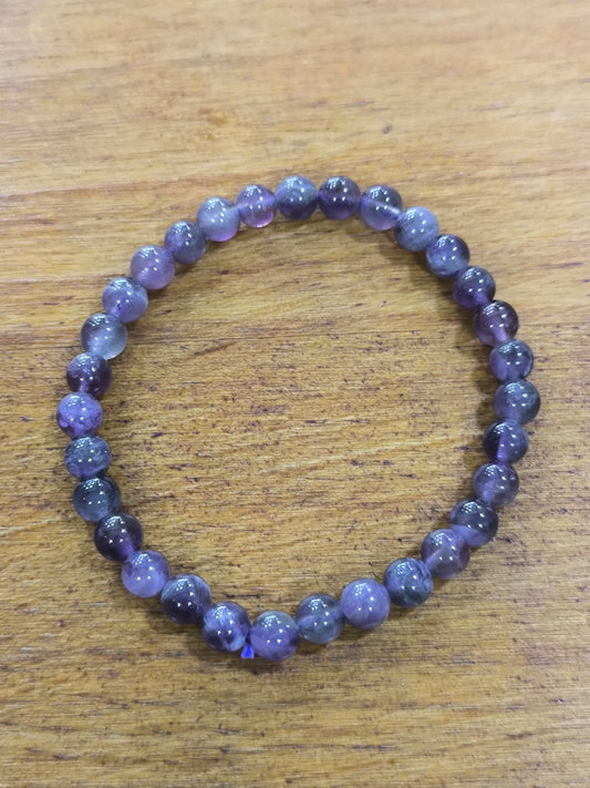 Pulsera Mineral De Amatista